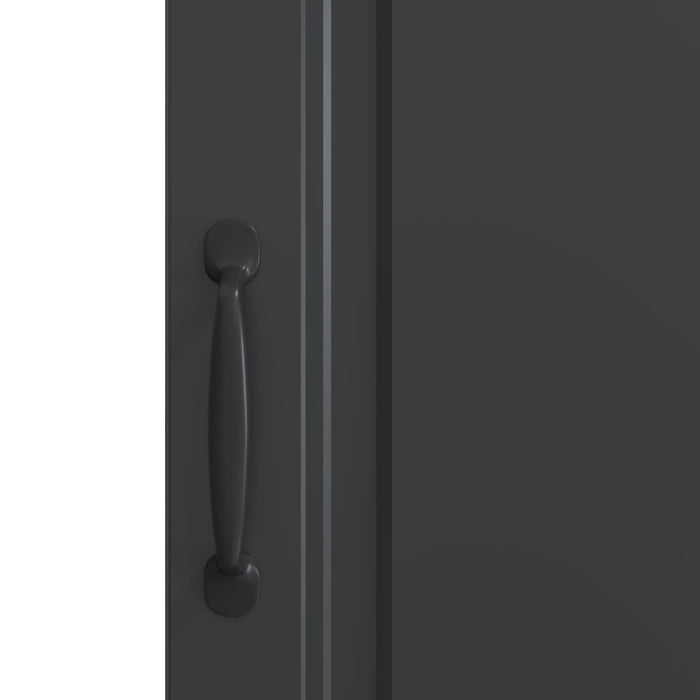 Bufet Negru 33 x 34,5 x 87 cm Lemn prelucrat - WALTI WALTI