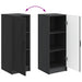 Bufet Negru 33 x 34,5 x 87 cm Lemn prelucrat - WALTI WALTI