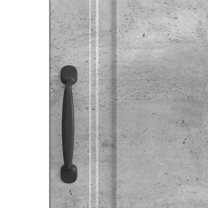 Bufet Gri Beton 33 x 34,5 x 87 cm Lemn prelucrat - WALTI WALTI