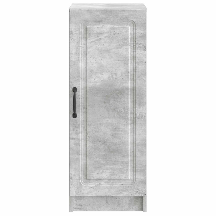 Bufet Gri Beton 33 x 34,5 x 87 cm Lemn prelucrat - WALTI WALTI