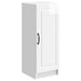 Bufet Alb foarte lucios 33 x 34,5 x 87 cm Lemn prelucrat - WALTI WALTI