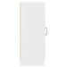 Bufet Alb foarte lucios 33 x 34,5 x 87 cm Lemn prelucrat - WALTI WALTI