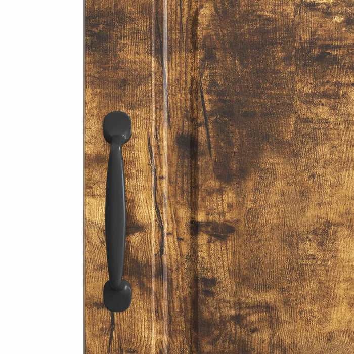 Bufet Stejar fumuriu 33 x 34,5 x 87 cm Lemn prelucrat - WALTI WALTI