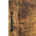 Bufet Stejar fumuriu 33 x 34,5 x 87 cm Lemn prelucrat - WALTI WALTI