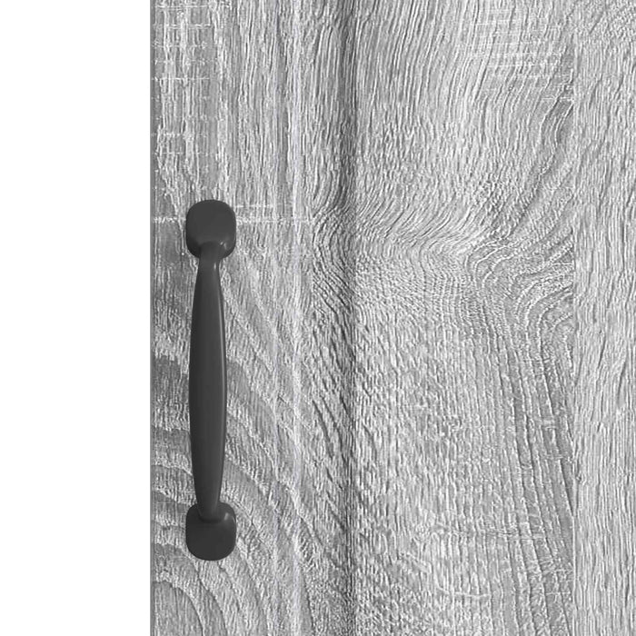 Bufet Sonoma gri 33 x 34,5 x 87 cm Lemn prelucrat - WALTI WALTI