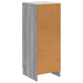 Bufet Sonoma gri 33 x 34,5 x 87 cm Lemn prelucrat - WALTI WALTI