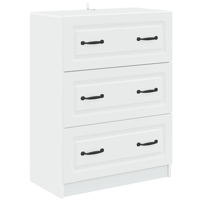 Dulap cu sertare Alb 66 x 34,5 x 87 cm Lemn prelucrat WALTI