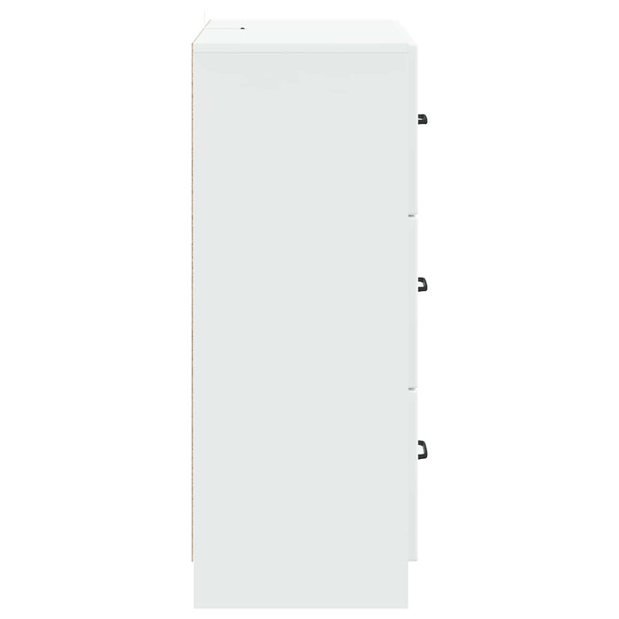 Dulap cu sertare Alb 66 x 34,5 x 87 cm Lemn prelucrat WALTI