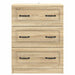 Dulap cu sertare Stejar Sonoma 66 x 34,5 x 87 cm Lemn prelucrat - WALTI WALTI
