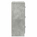 Dulap cu sertare Gri Beton 66 x 34,5 x 87 cm Lemn prelucrat - WALTI WALTI