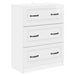 Dulap cu sertare Alb foarte lucios 66 x 34,5 x 87 cm - WALTI WALTI