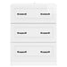 Dulap cu sertare Alb foarte lucios 66 x 34,5 x 87 cm - WALTI WALTI