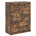 Dulap cu sertare Stejar fumuriu 66 x 34,5 x 87 cm - WALTI WALTI