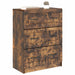 Dulap cu sertare Stejar fumuriu 66 x 34,5 x 87 cm - WALTI WALTI