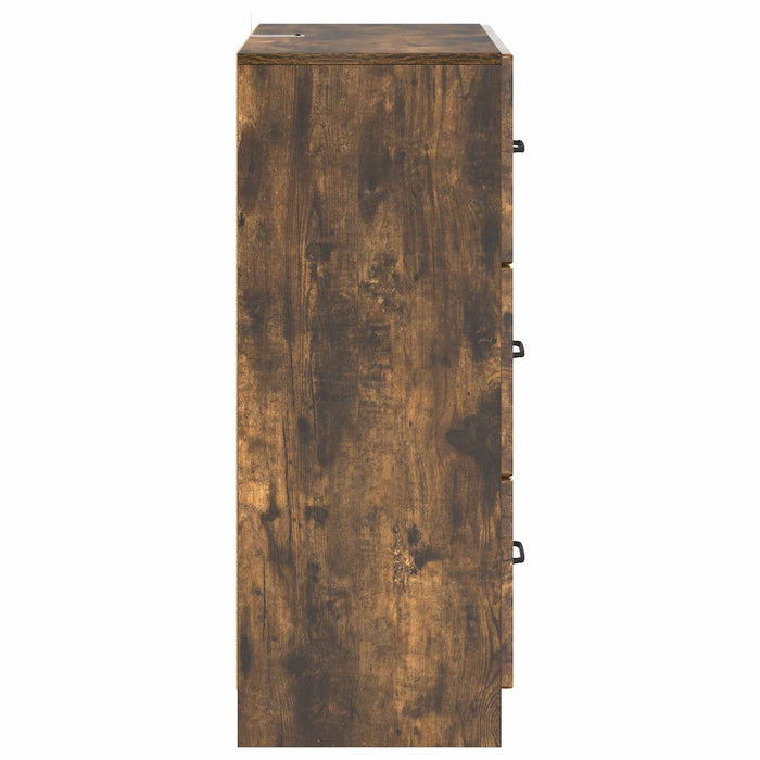 Dulap cu sertare Stejar fumuriu 66 x 34,5 x 87 cm - WALTI WALTI