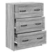 Dulap cu sertare Sonoma gri 66 x 34,5 x 87 cm Lemn prelucrat - WALTI WALTI