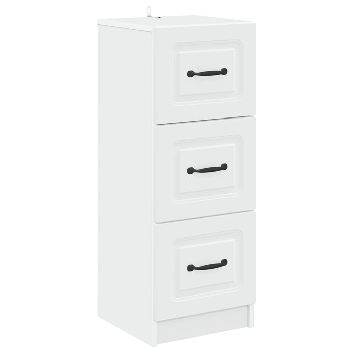 Dulap cu sertare Alb 33 x 34,5 x 87 cm Lemn prelucrat WALTI