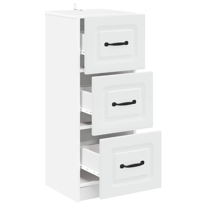 Dulap cu sertare Alb 33 x 34,5 x 87 cm Lemn prelucrat WALTI