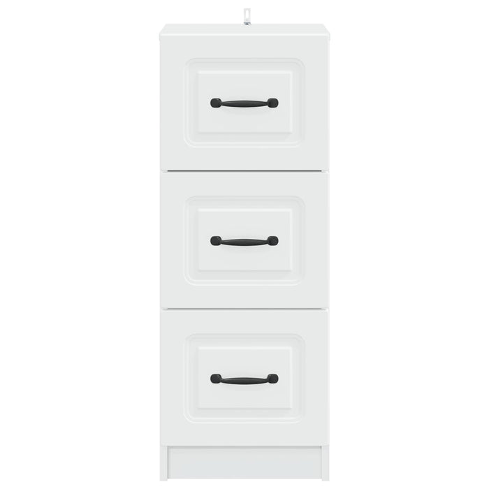 Dulap cu sertare Alb 33 x 34,5 x 87 cm Lemn prelucrat WALTI