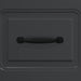 Dulap cu sertare Negru 33 x 34,5 x 87 cm Lemn prelucrat - WALTI WALTI