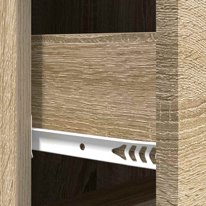Dulap cu sertare Stejar Sonoma 33 x 34,5 x 87 cm Lemn prelucrat - WALTI WALTI
