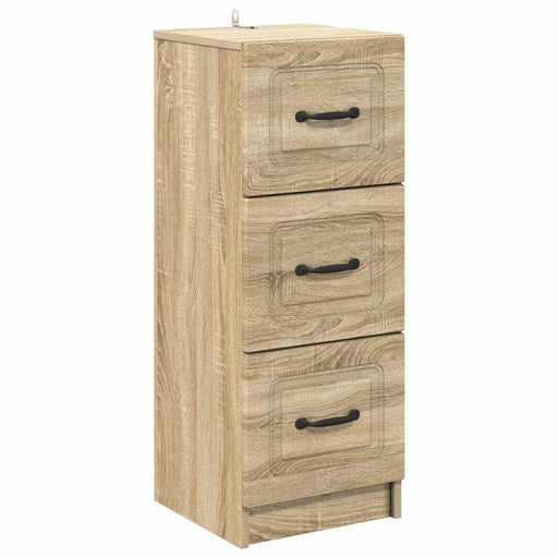 Dulap cu sertare Stejar Sonoma 33 x 34,5 x 87 cm Lemn prelucrat - WALTI WALTI