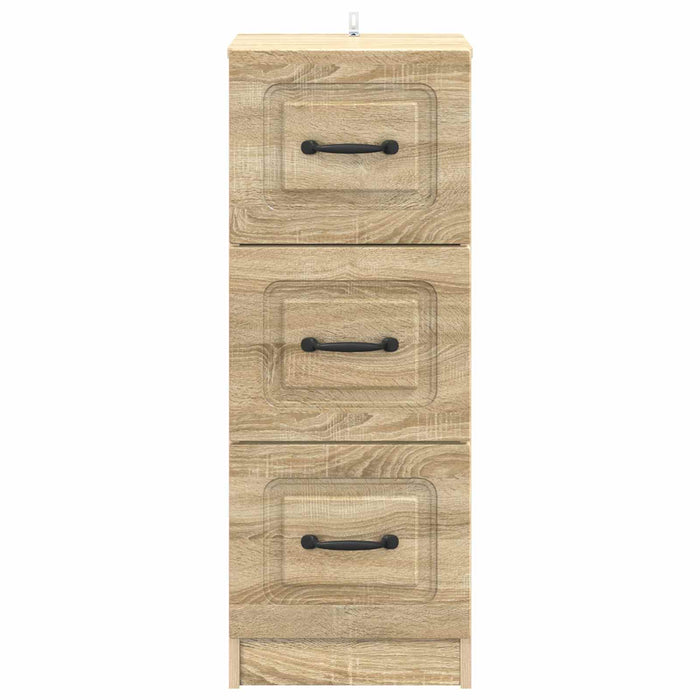 Dulap cu sertare Stejar Sonoma 33 x 34,5 x 87 cm Lemn prelucrat - WALTI WALTI