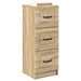 Dulap cu sertare Stejar Sonoma 33 x 34,5 x 87 cm Lemn prelucrat - WALTI WALTI