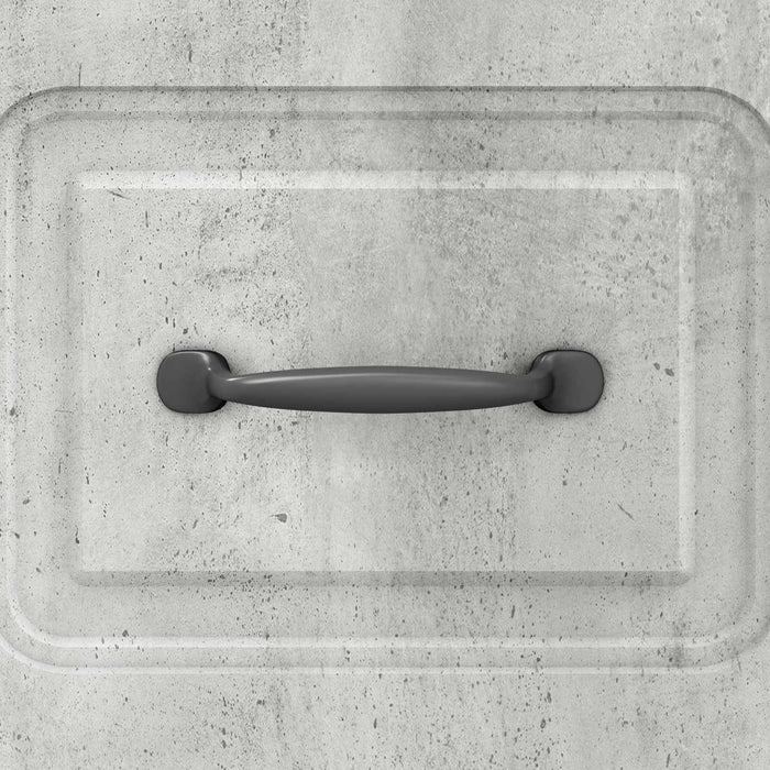 Dulap cu sertare Gri Beton 33 x 34,5 x 87 cm Lemn prelucrat - WALTI WALTI