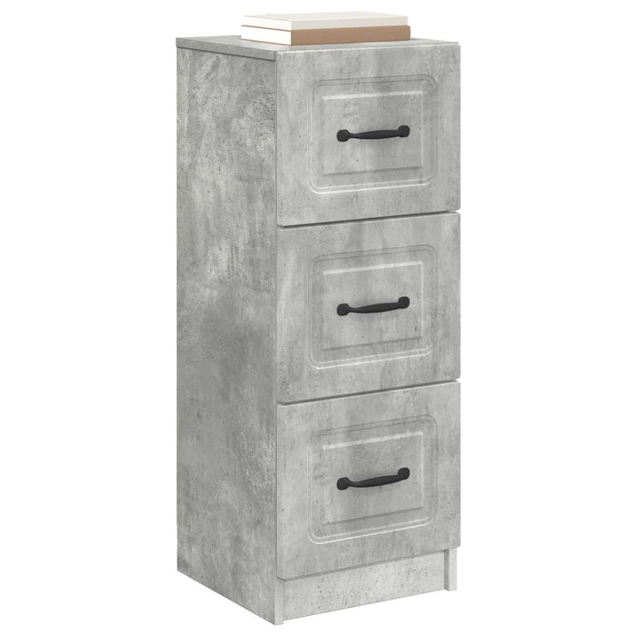 Dulap cu sertare Gri Beton 33 x 34,5 x 87 cm Lemn prelucrat - WALTI WALTI