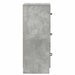 Dulap cu sertare Gri Beton 33 x 34,5 x 87 cm Lemn prelucrat - WALTI WALTI