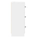Dulap cu sertare Alb foarte lucios 33 x 34,5 x 87 cm - WALTI WALTI