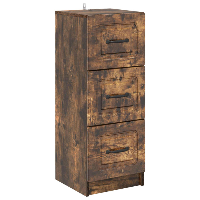 Dulap cu sertare Stejar fumuriu 33 x 34,5 x 87 cm - WALTI WALTI