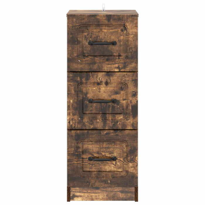 Dulap cu sertare Stejar fumuriu 33 x 34,5 x 87 cm - WALTI WALTI