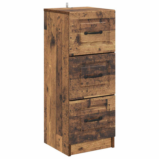Dulap cu sertare Lemn vechi 33 x 34,5 x 87 cm Lemn prelucrat - WALTI WALTI