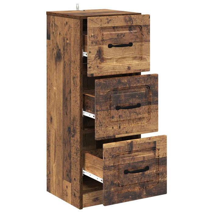 Dulap cu sertare Lemn vechi 33 x 34,5 x 87 cm Lemn prelucrat - WALTI WALTI