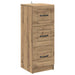 Dulap cu sertare Stejar Artizanal 33 x 34,5 x 87 cm - WALTI WALTI
