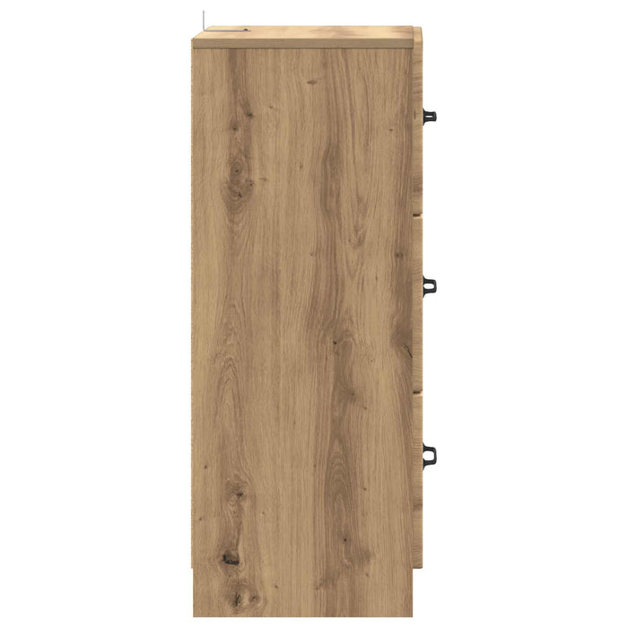Dulap cu sertare Stejar Artizanal 33 x 34,5 x 87 cm - WALTI WALTI