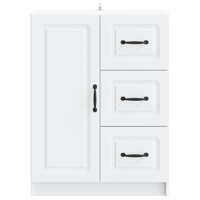 Bufet cu sertar Alb 66 x 34,5 x 87 cm Lemn prelucrat - WALTI WALTI