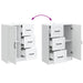 Bufet cu sertar Alb 66 x 34,5 x 87 cm Lemn prelucrat - WALTI WALTI
