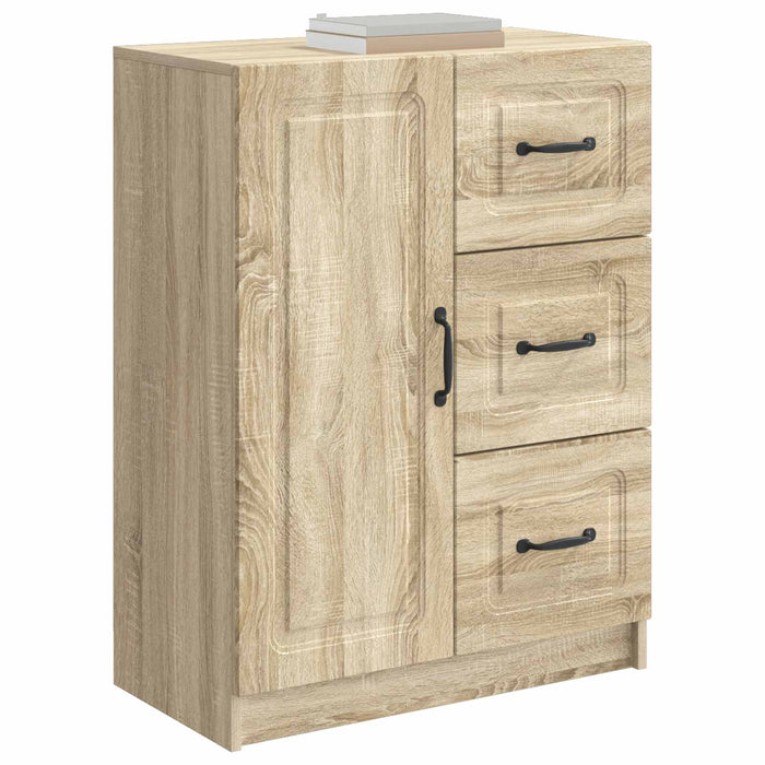 Bufet cu sertar Stejar Sonoma 66 x 34,5 x 87 cm Lemn prelucrat - WALTI WALTI