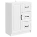 Bufet Alb foarte lucios 66 x 34,5 x 87 cm Lemn prelucrat - WALTI WALTI