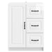 Bufet Alb foarte lucios 66 x 34,5 x 87 cm Lemn prelucrat - WALTI WALTI