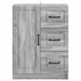 Bufet cu sertar Sonoma gri 66 x 34,5 x 87 cm Lemn prelucrat - WALTI WALTI