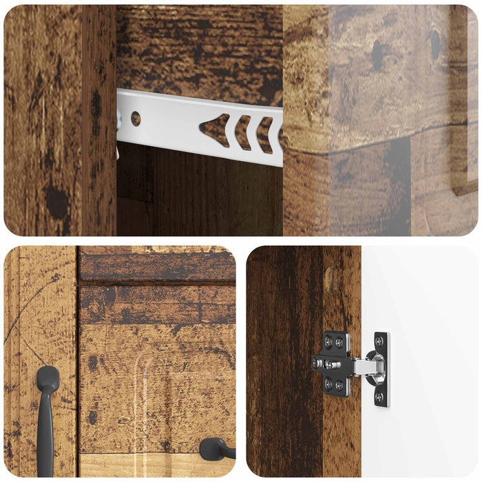 Bufet cu sertar Lemn vechi 66 x 34,5 x 87 cm Lemn prelucrat - WALTI WALTI
