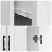 Bufet cu sertar Alb 66 x 34,5 x 87 cm Lemn prelucrat - WALTI WALTI