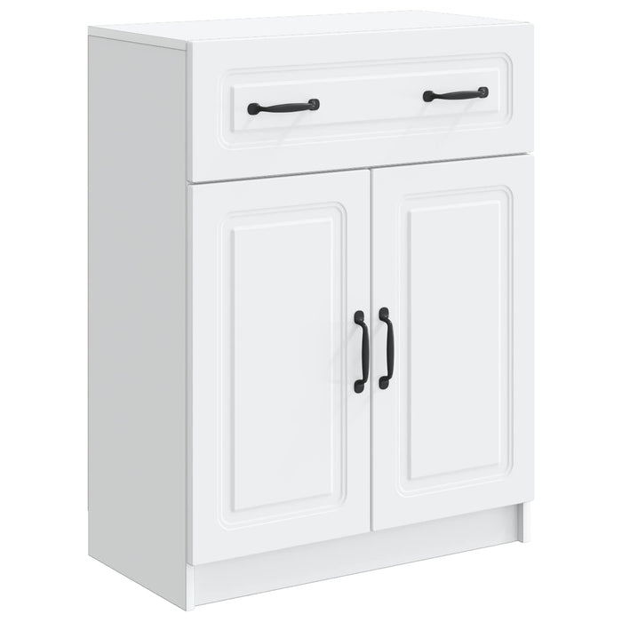 Bufet cu sertar Alb 66 x 34,5 x 87 cm Lemn prelucrat - WALTI WALTI