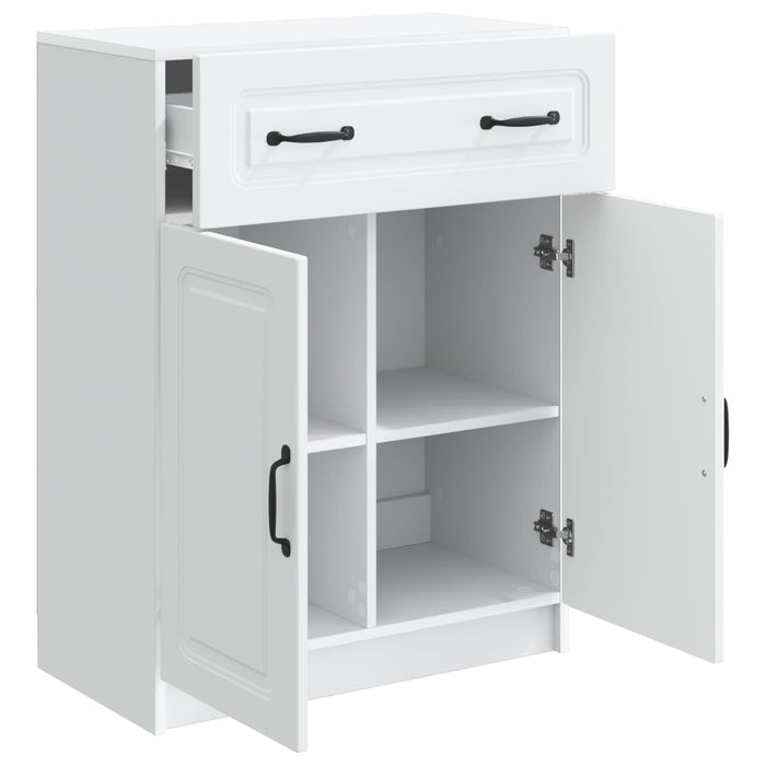 Bufet cu sertar Alb 66 x 34,5 x 87 cm Lemn prelucrat - WALTI WALTI