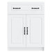 Bufet cu sertar Alb 66 x 34,5 x 87 cm Lemn prelucrat - WALTI WALTI