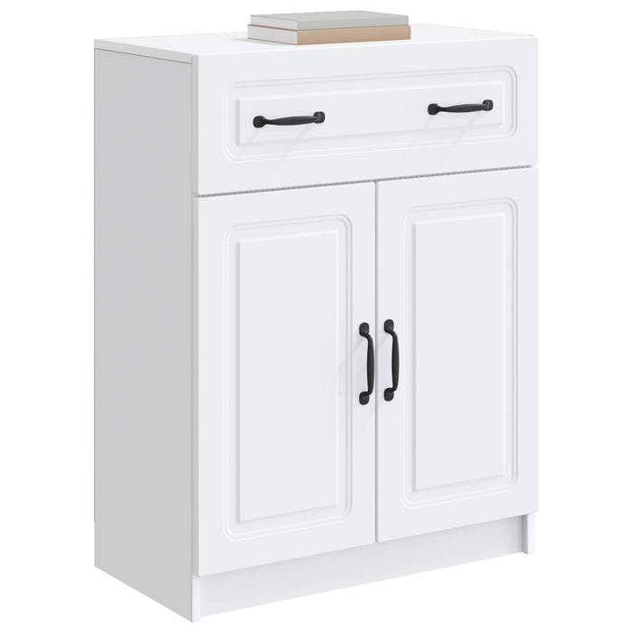 Bufet cu sertar Alb 66 x 34,5 x 87 cm Lemn prelucrat - WALTI WALTI